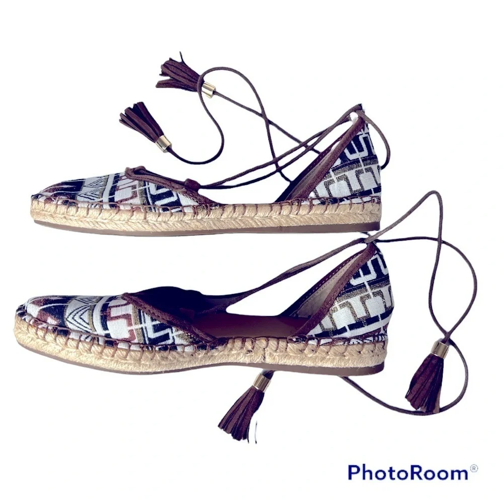 Franco Sarto Dream Espadrille Sandal Size 8